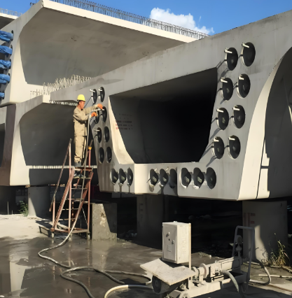 斗门压浆料施工流程及注意事项